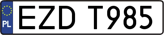 EZDT985
