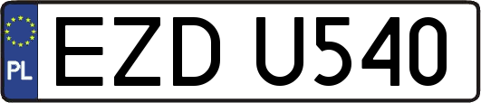EZDU540