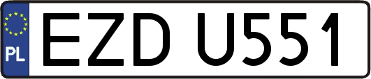 EZDU551