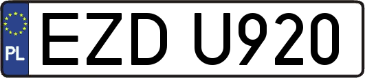 EZDU920