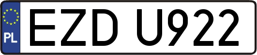 EZDU922