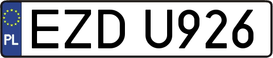EZDU926
