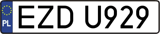 EZDU929