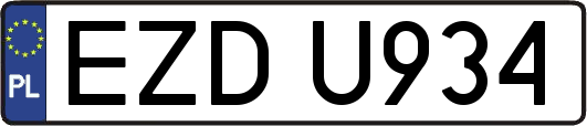 EZDU934