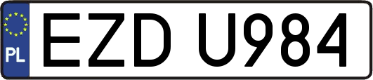 EZDU984