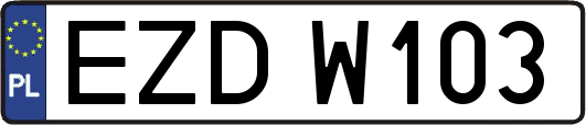 EZDW103