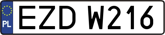 EZDW216