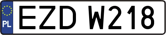 EZDW218