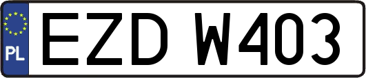 EZDW403