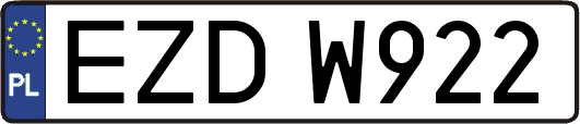 EZDW922