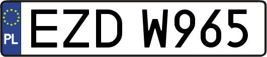 EZDW965