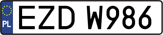 EZDW986