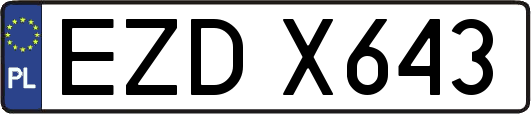 EZDX643