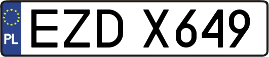EZDX649