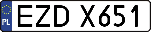 EZDX651