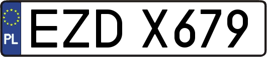 EZDX679