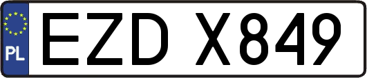 EZDX849