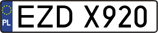 EZDX920