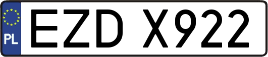 EZDX922