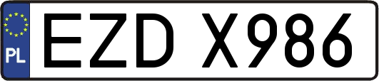 EZDX986