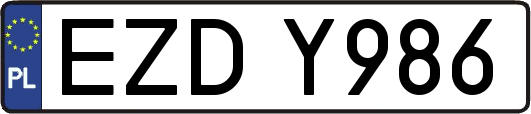 EZDY986