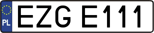 EZGE111