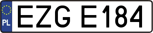 EZGE184