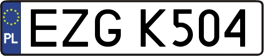 EZGK504