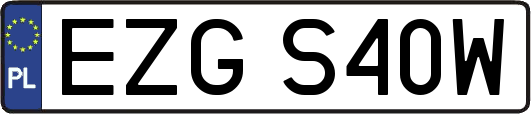 EZGS40W