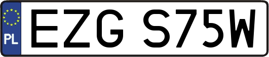 EZGS75W