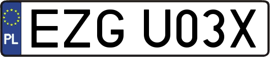 EZGU03X