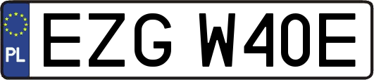 EZGW40E
