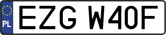 EZGW40F