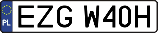 EZGW40H