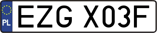 EZGX03F