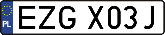 EZGX03J