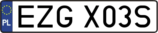 EZGX03S