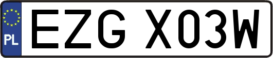 EZGX03W