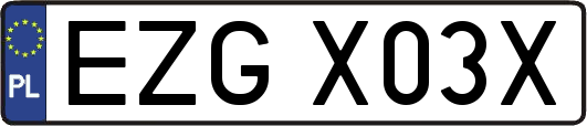 EZGX03X