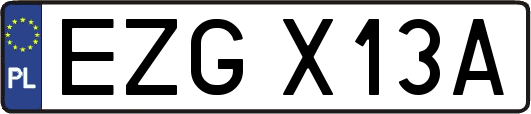 EZGX13A