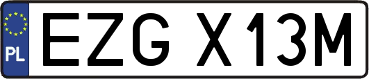 EZGX13M
