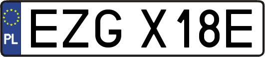 EZGX18E