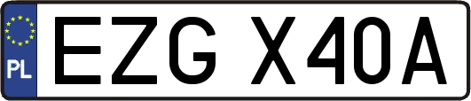 EZGX40A