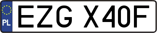 EZGX40F