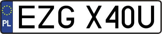 EZGX40U