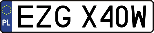 EZGX40W