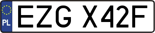 EZGX42F