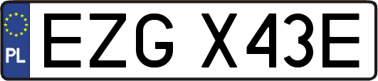 EZGX43E