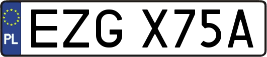 EZGX75A