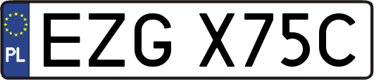 EZGX75C